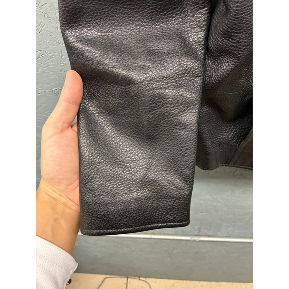 Pelle Studio Wilsons Leather Jacket Women's M Black Thinsulate Zip Front Leather - Picture 4 of 12